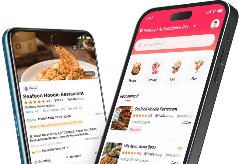 Silakan unduh aplikasi Recome!